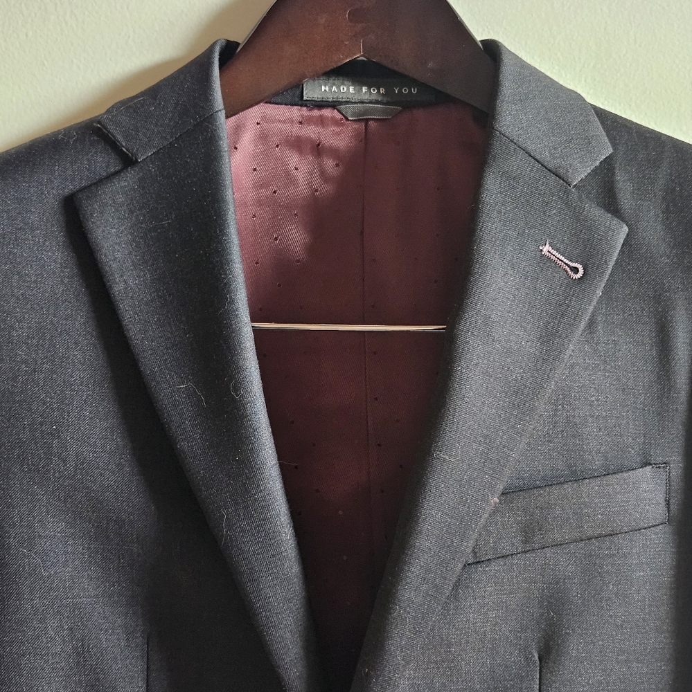 Indochino Women's Charcoal Hemsworth Suit Jacket - Picture 2 of 13